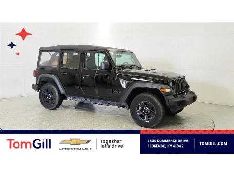 Black 2022 Jeep Wrangler Unlimited Sport for sale in Florence, KY