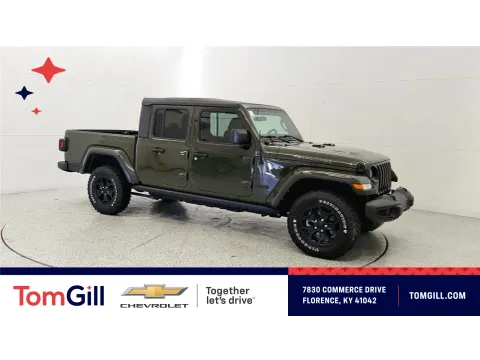 Green 2022 Jeep Gladiator Willys Sport for sale in Florence, KY
