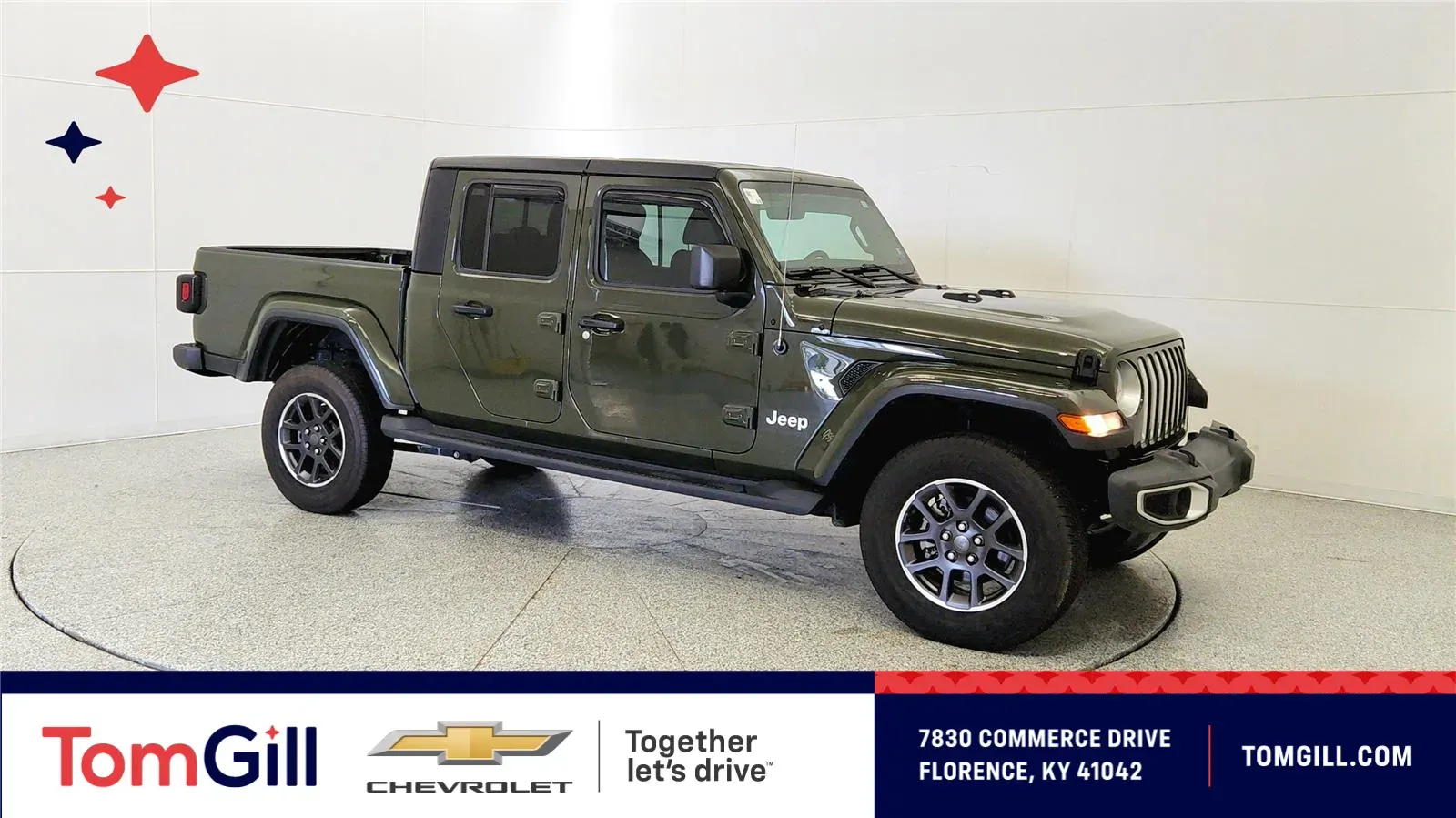 Green 2023 Jeep Gladiator Overland for sale in Florence, KY