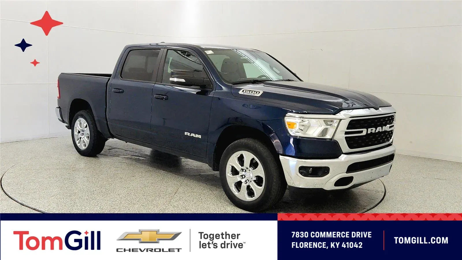 Blue 2022 Ram 1500 Big Horn for sale in Florence, KY