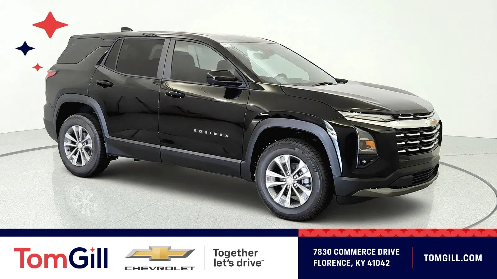 Black 2027 Chevrolet Equinox AWD LT for sale in Florence, KY