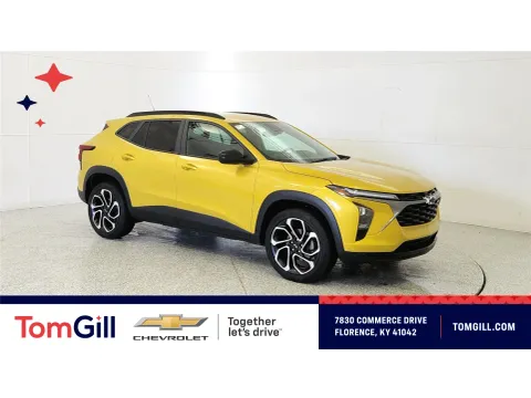 Yellow 2025 Chevrolet Trax 2RS for sale in Florence, KY