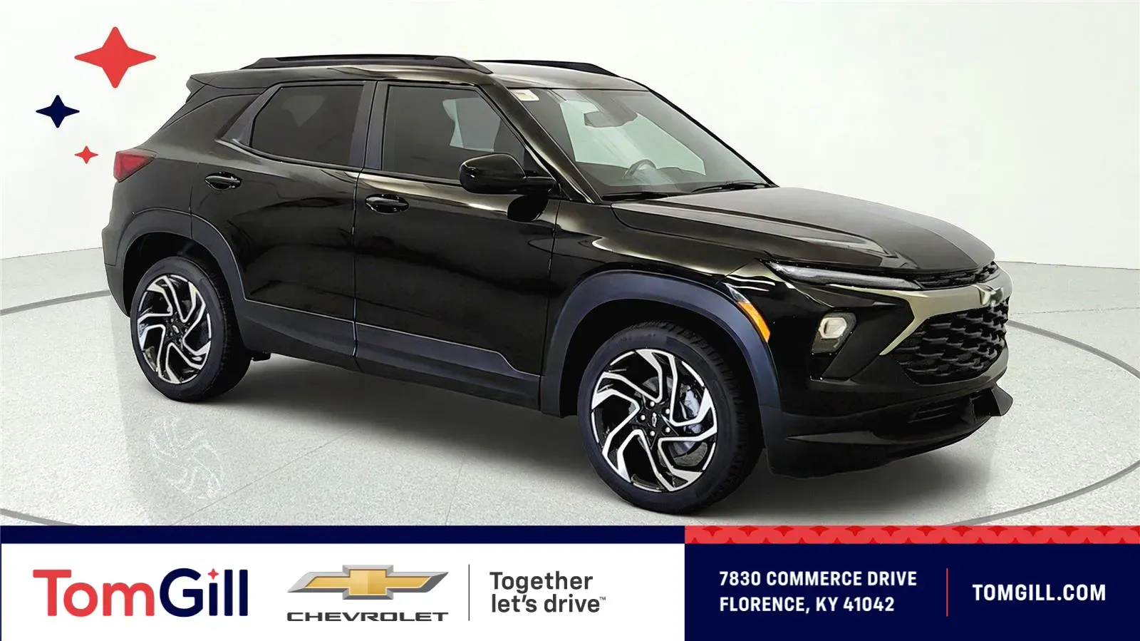 Black 2026 Chevrolet Trailblazer RS for sale in Florence, KY