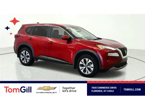 Red 2023 Nissan Rogue SV for sale in Florence, KY