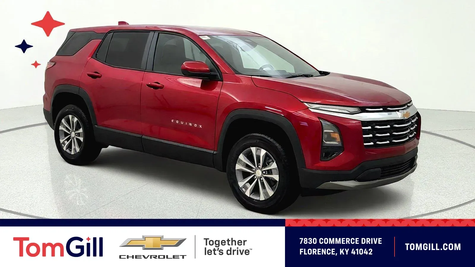Red 2027 Chevrolet Equinox FWD LT for sale in Florence, KY