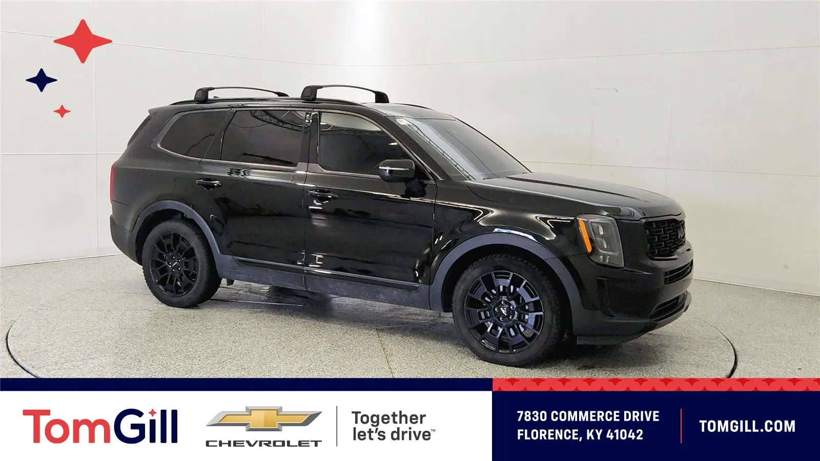 Black 2022 Kia Telluride EX for sale in Florence, KY