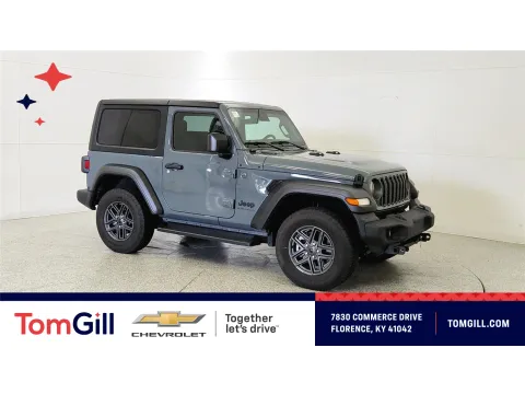 Blue 2025 Jeep Wrangler Sport S for sale in Florence, KY