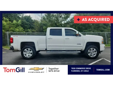 White 2016 Chevrolet Silverado 2500 HD High Country for sale in Florence, KY