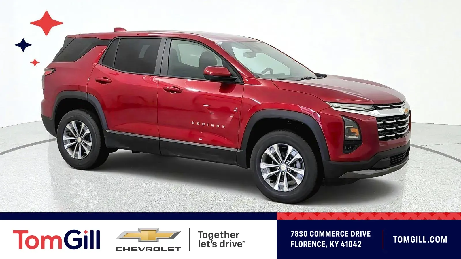 Red 2027 Chevrolet Equinox FWD LT for sale in Florence, KY