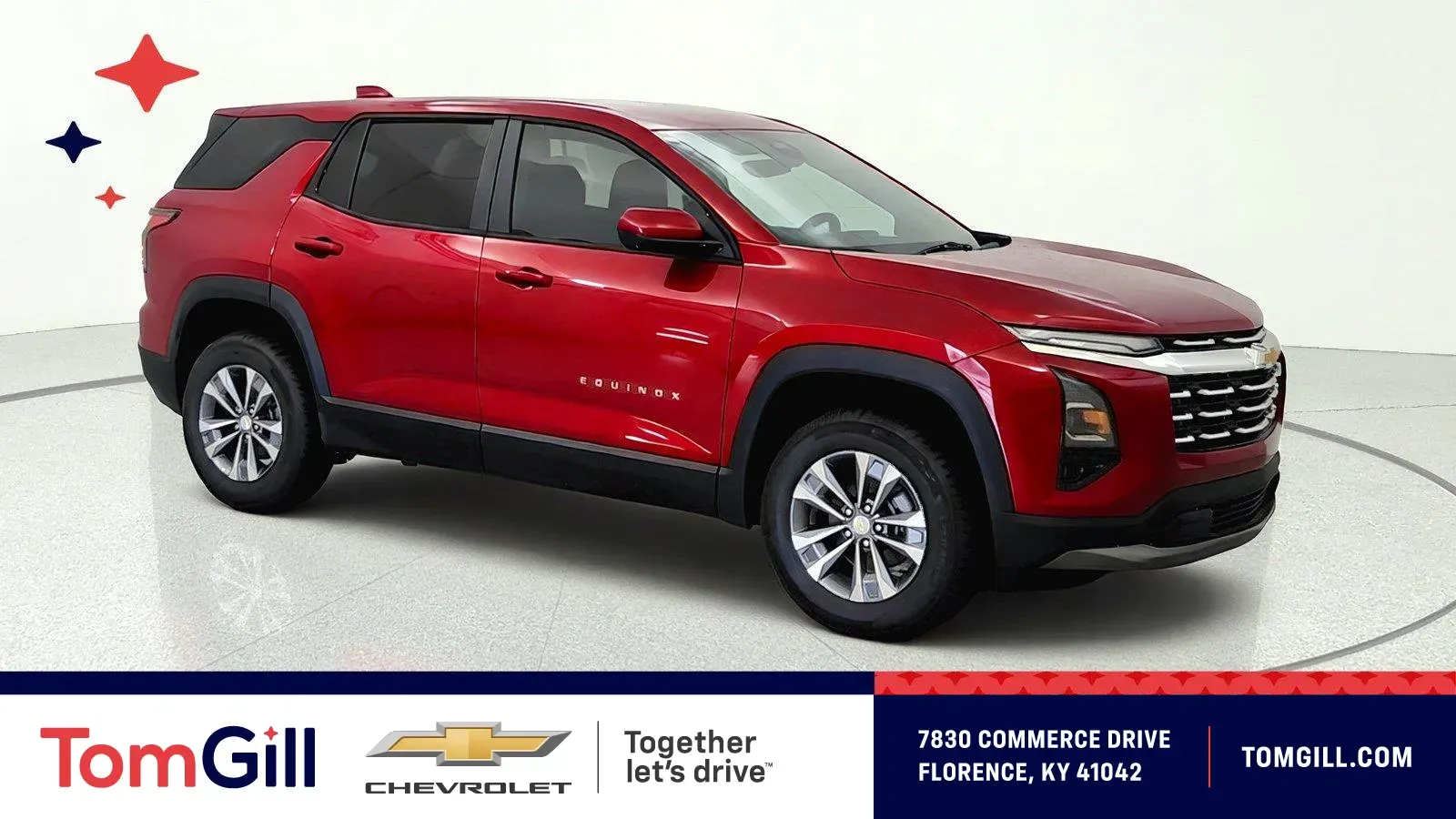 Red 2027 Chevrolet Equinox AWD LT for sale in Florence, KY