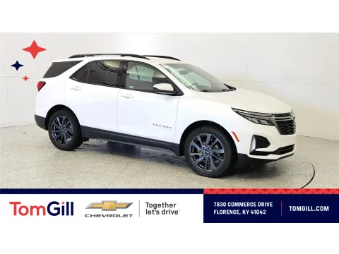 White 2022 Chevrolet Equinox RS for sale in Florence, KY