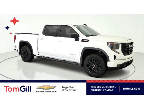 White 2023 GMC Sierra 1500 Elevation for sale in Florence, KY