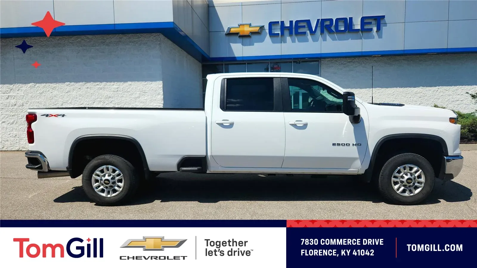 White 2025 Chevrolet Silverado 2500 HD LT for sale in Florence, KY