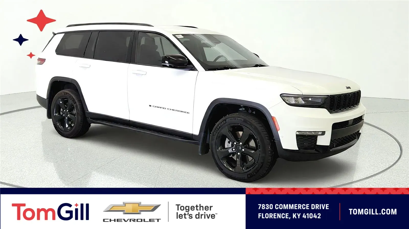 White 2023 Jeep Grand Cherokee L Limited for sale in Florence, KY