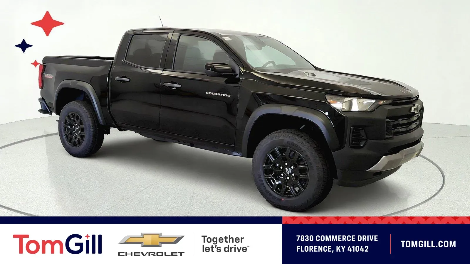 Black 2026 Chevrolet Colorado 4WD Trail Boss for sale in Florence, KY