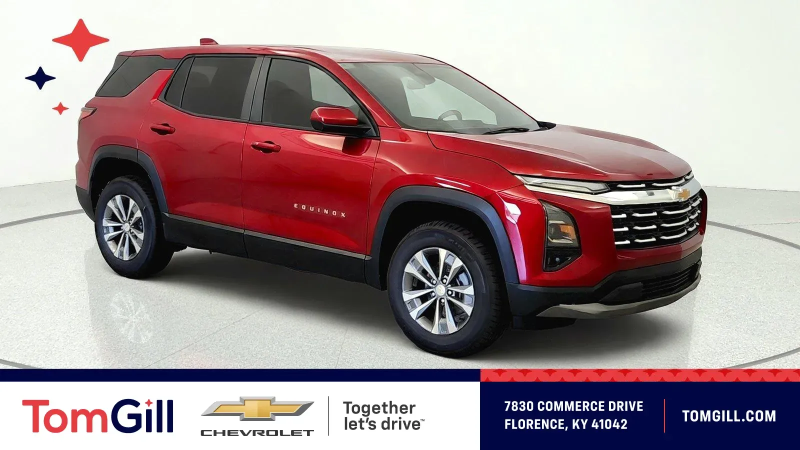 Red 2027 Chevrolet Equinox AWD LT for sale in Florence, KY