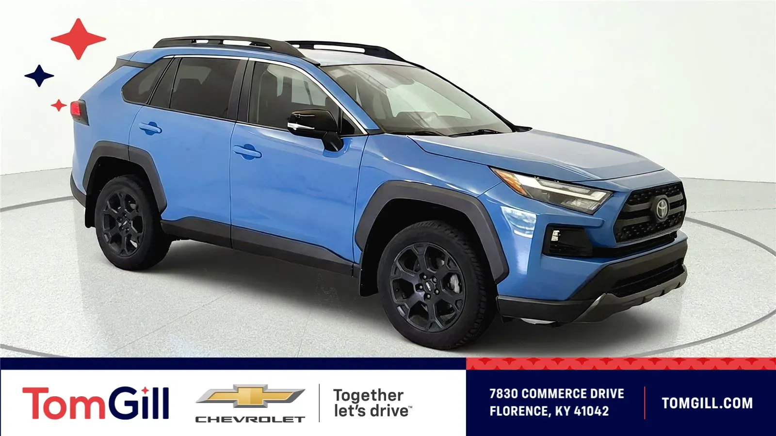 Blue 2024 Toyota RAV4 TRD Off-Road for sale in Florence, KY