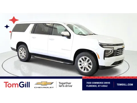 White 2026 Chevrolet Suburban Premier for sale in Florence, KY