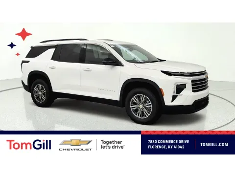White 2026 Chevrolet Traverse AWD LT for sale in Florence, KY