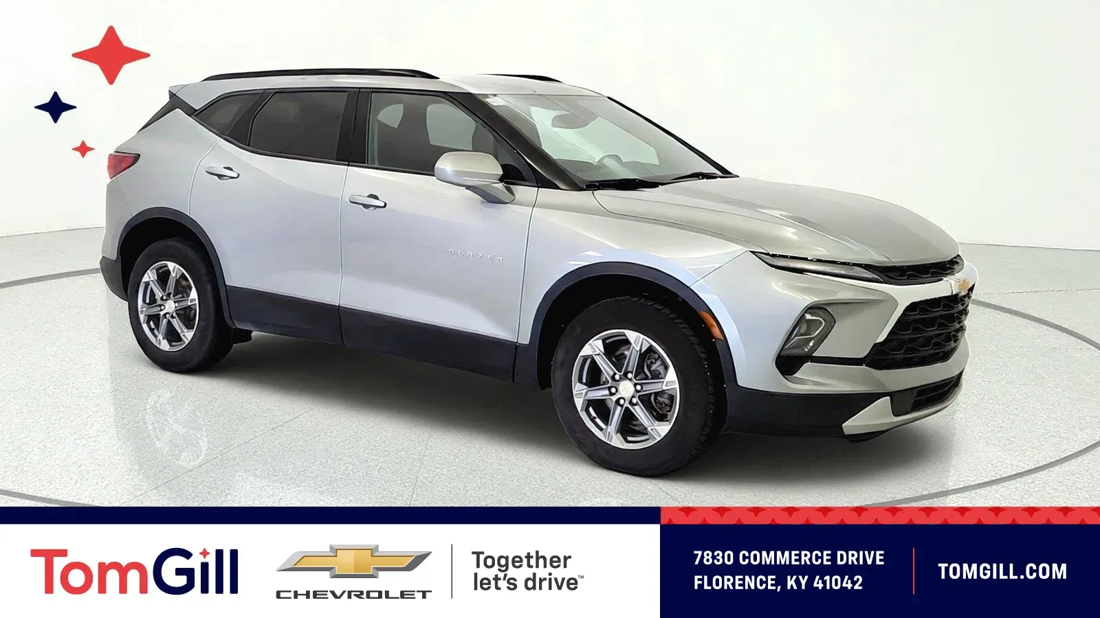 Gray 2024 Chevrolet Blazer LT for sale in Florence, KY