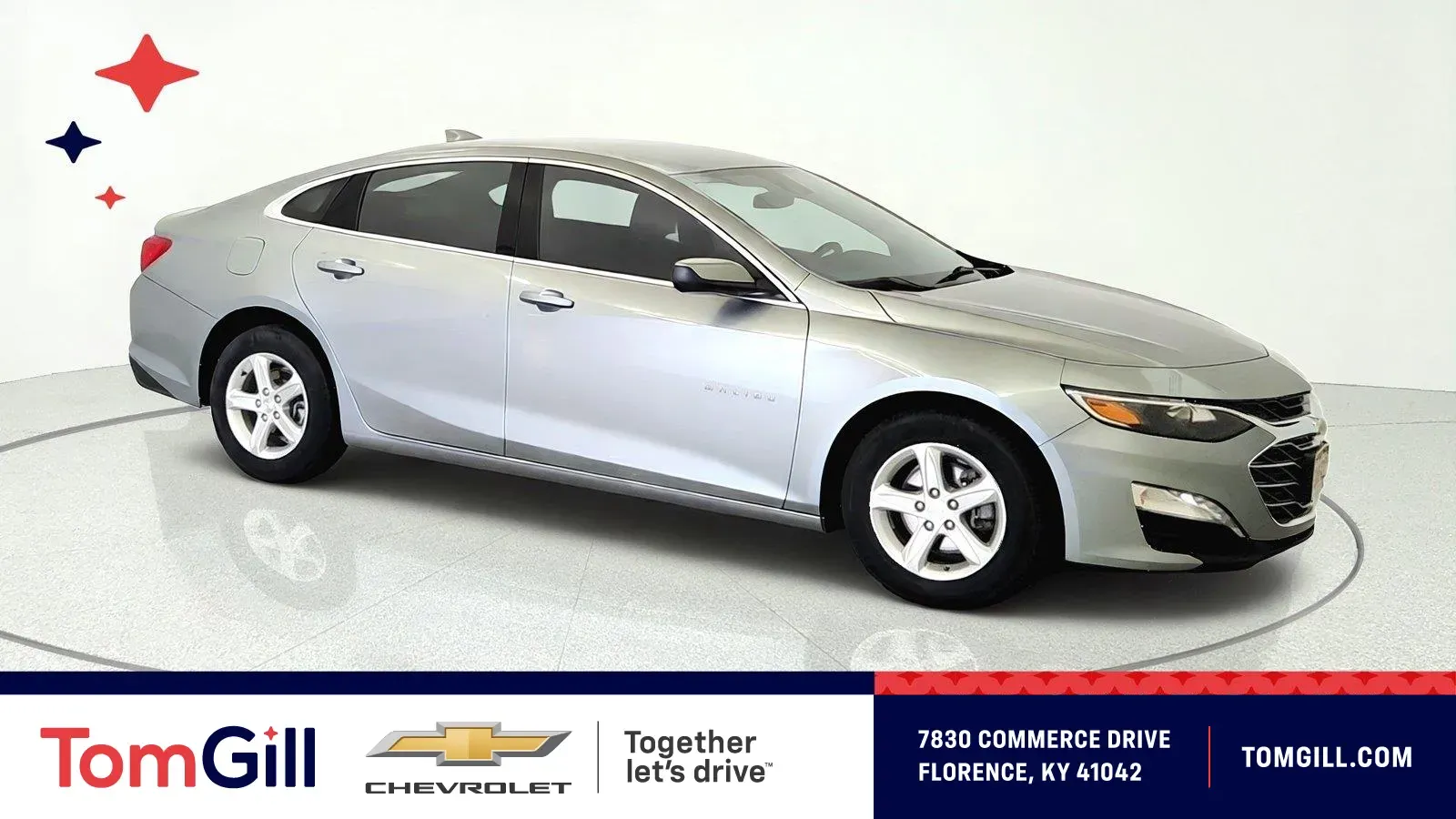 Gray 2024 Chevrolet Malibu LT for sale in Florence, KY