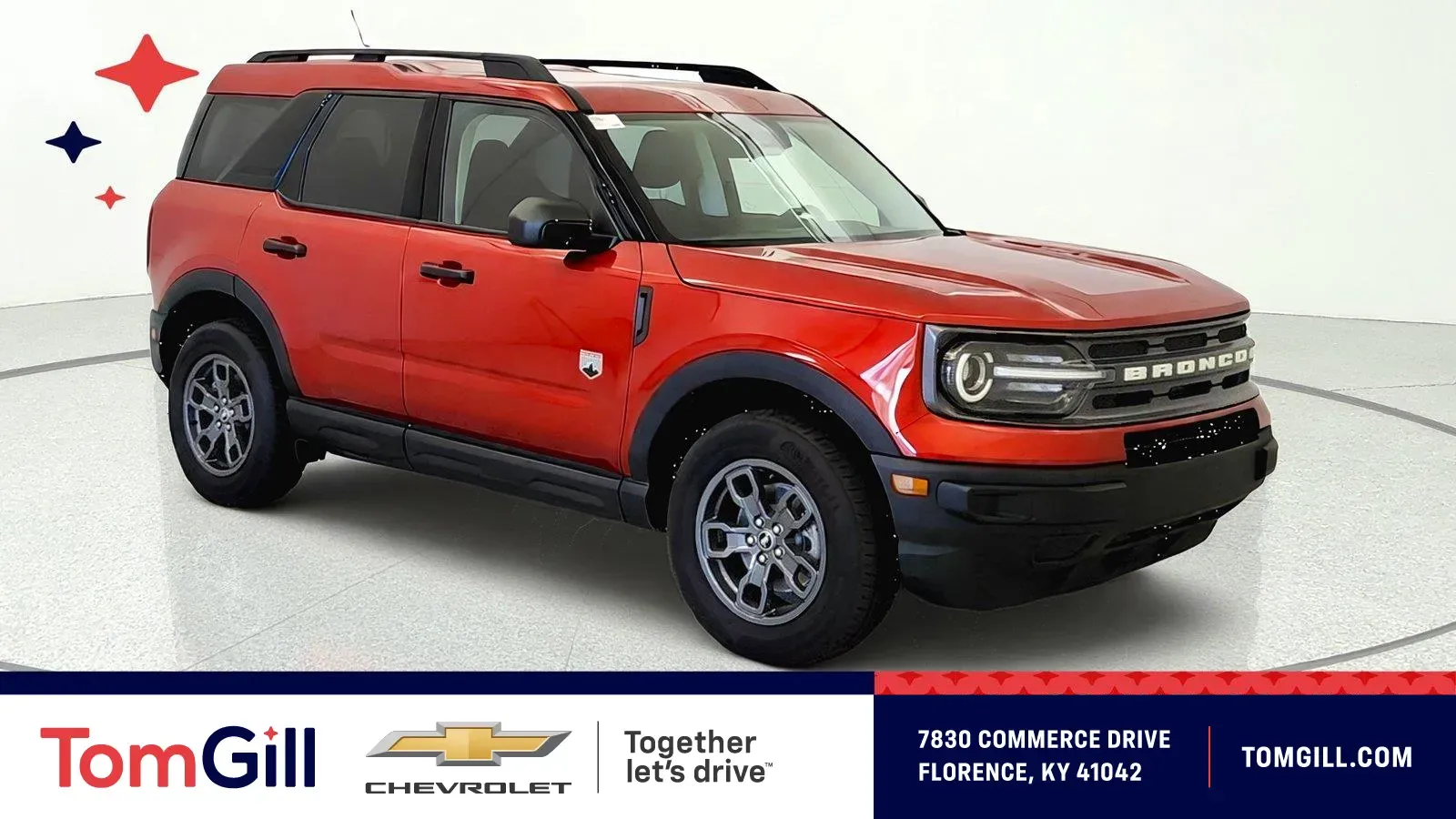 Red 2023 Ford Bronco Sport Big Bend for sale in Florence, KY