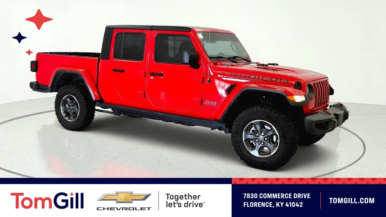 Red 2023 Jeep Gladiator Rubicon for sale in Florence, KY