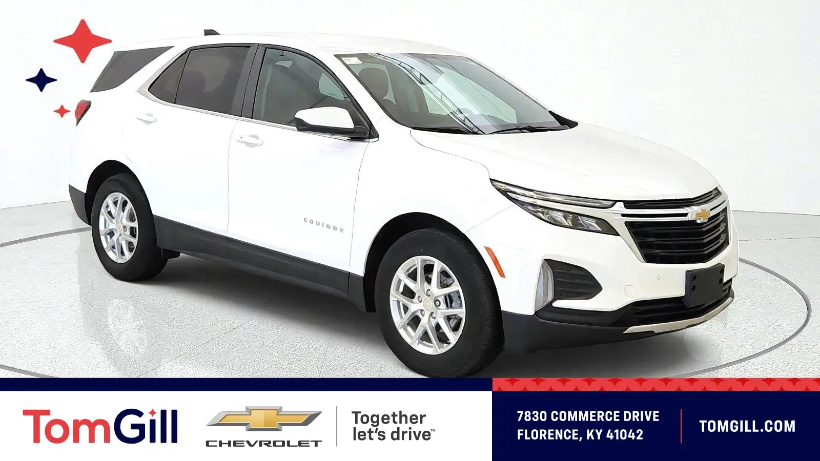 White 2024 Chevrolet Equinox LT for sale in Florence, KY