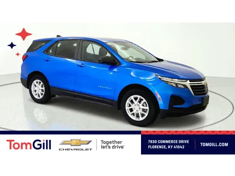 Blue 2024 Chevrolet Equinox LS for sale in Florence, KY