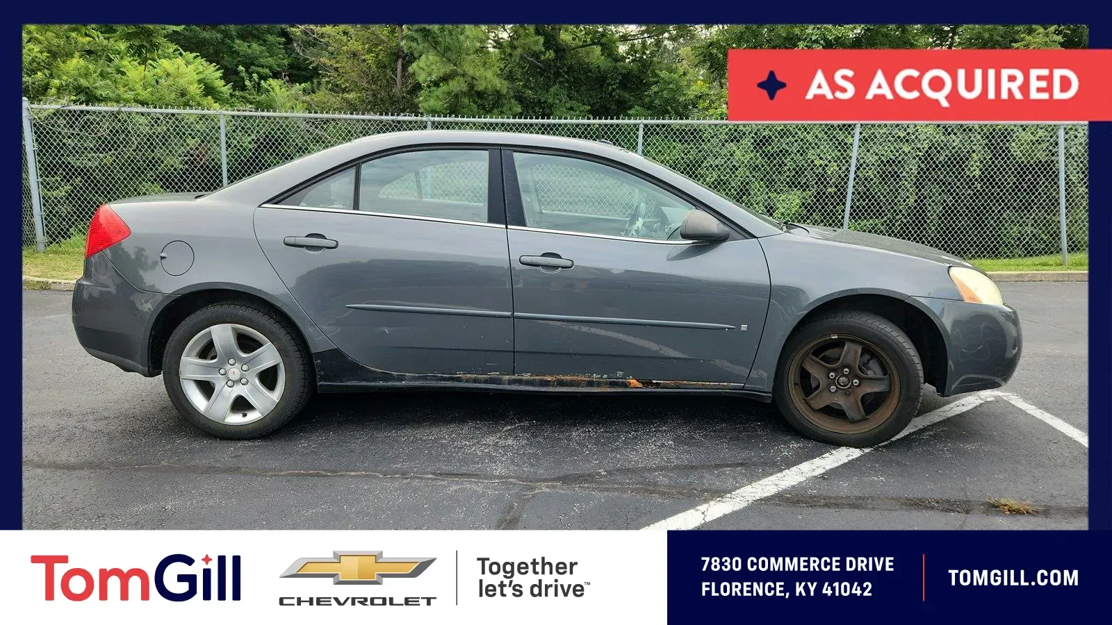 Gray 2008 Pontiac G6 4dr Sdn for sale in Florence, KY