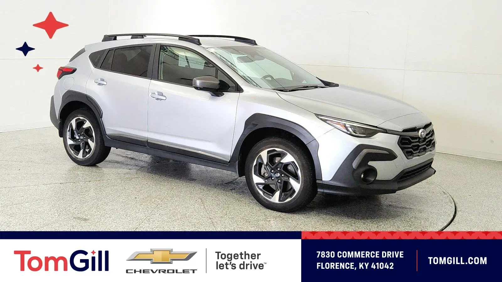 Silver 2024 Subaru Crosstrek Limited for sale in Florence, KY
