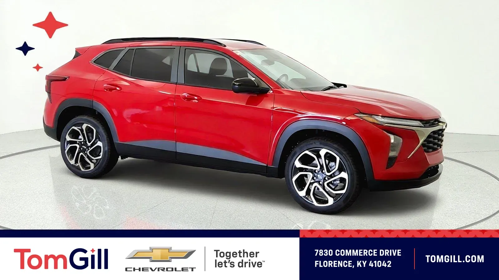 Red 2026 Chevrolet Trax 2RS for sale in Florence, KY
