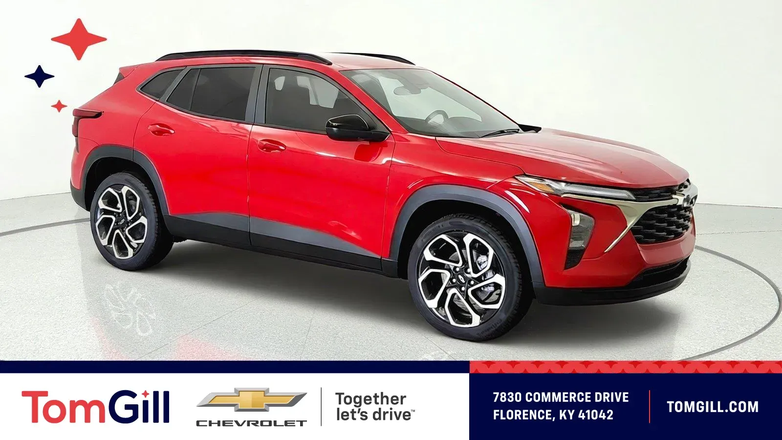Red 2026 Chevrolet Trax 2RS for sale in Florence, KY