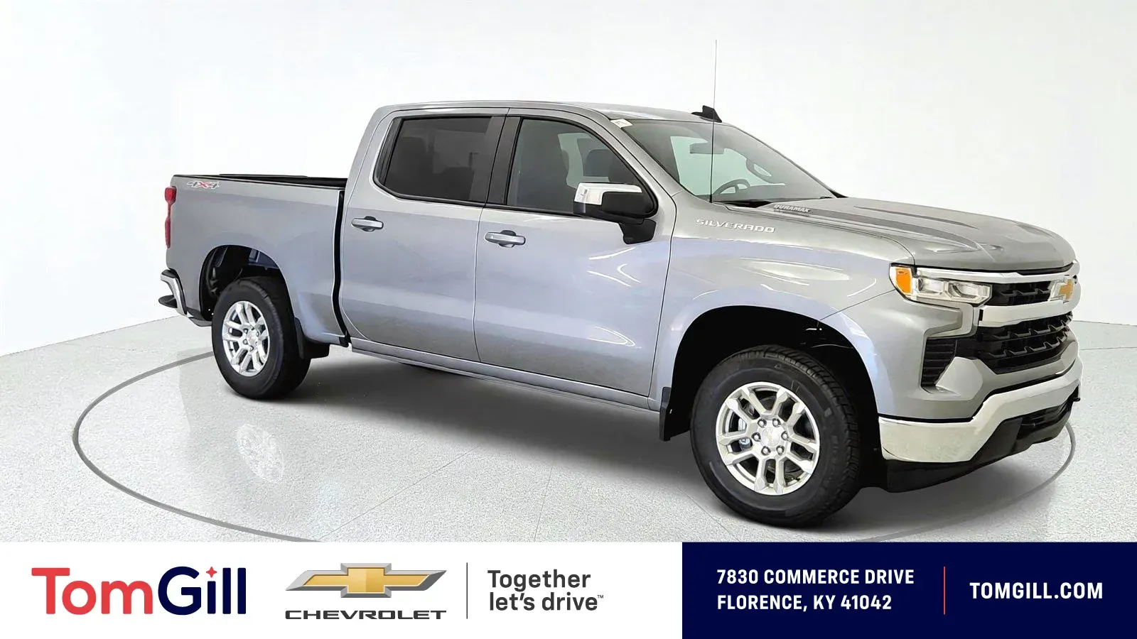 Gray 2026 Chevrolet Silverado 1500 LT for sale in Florence, KY