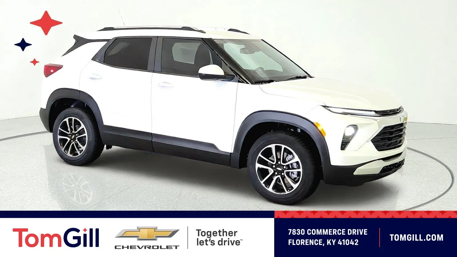 White 2026 Chevrolet Trailblazer LT for sale in Florence, KY