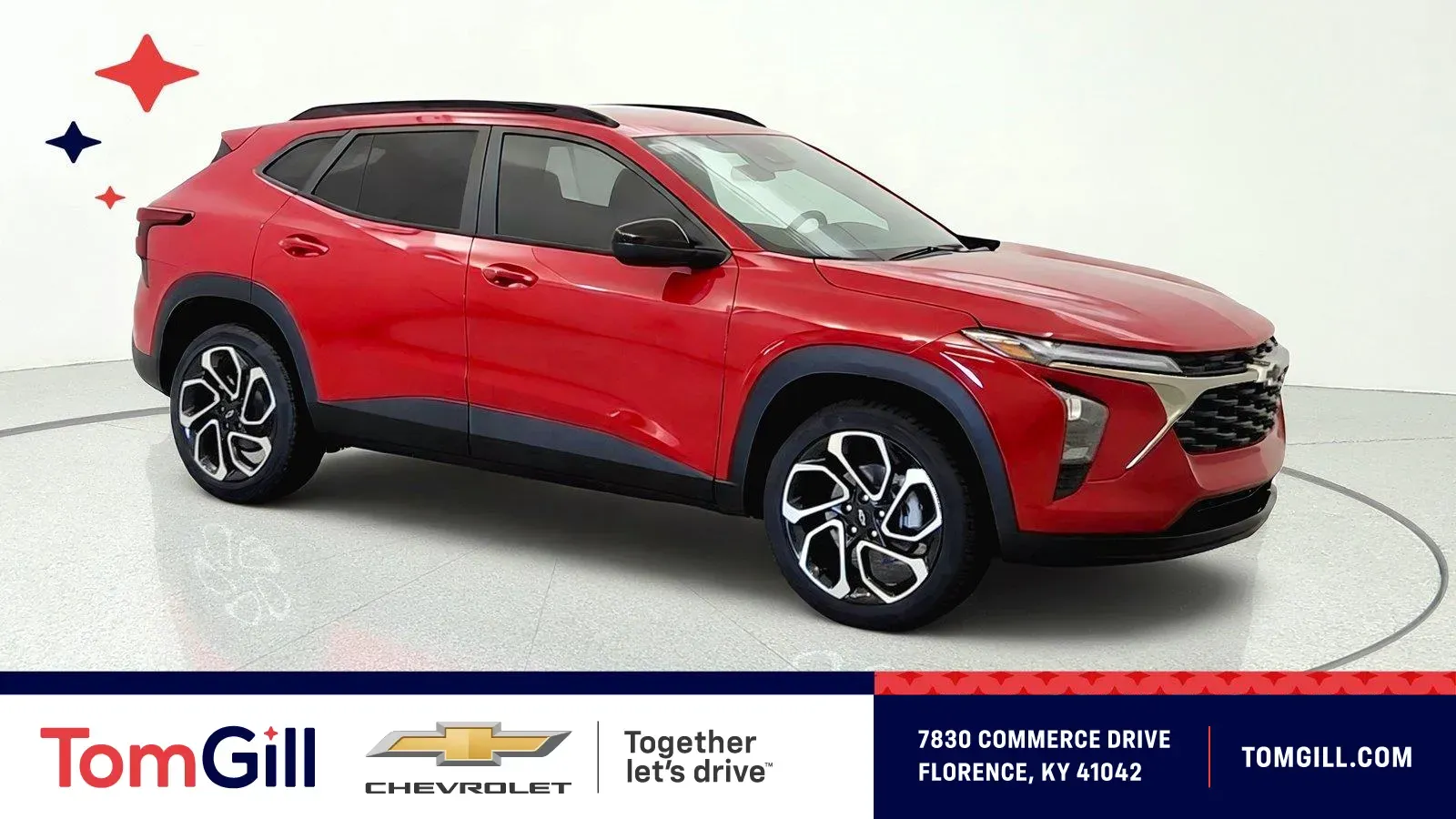Red 2026 Chevrolet Trax 2RS for sale in Florence, KY