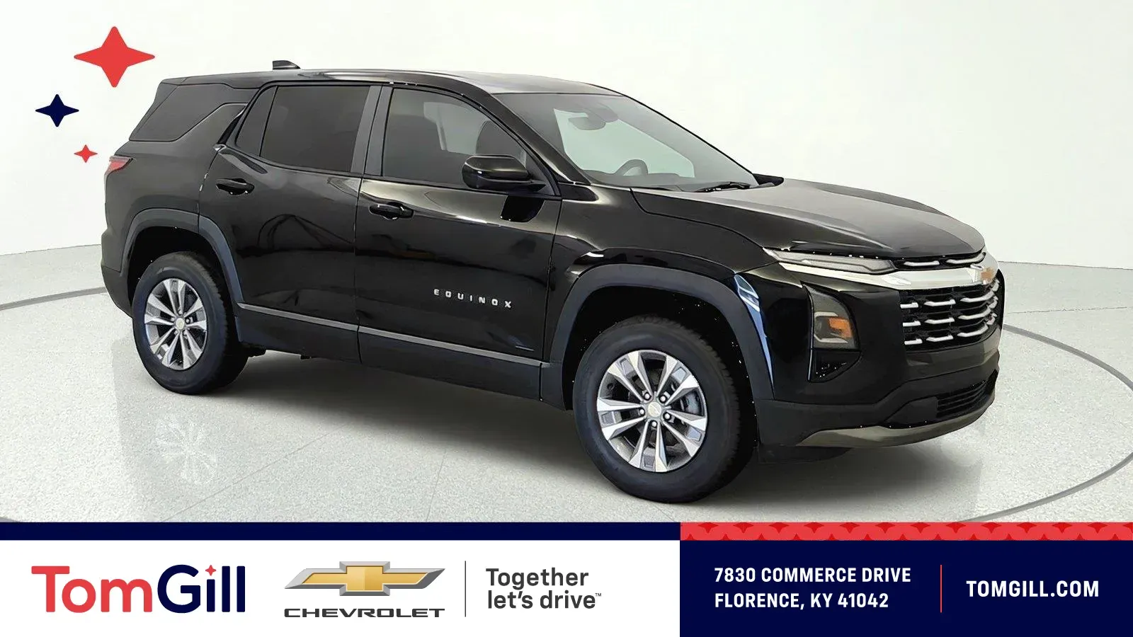 Black 2027 Chevrolet Equinox FWD LT for sale in Florence, KY