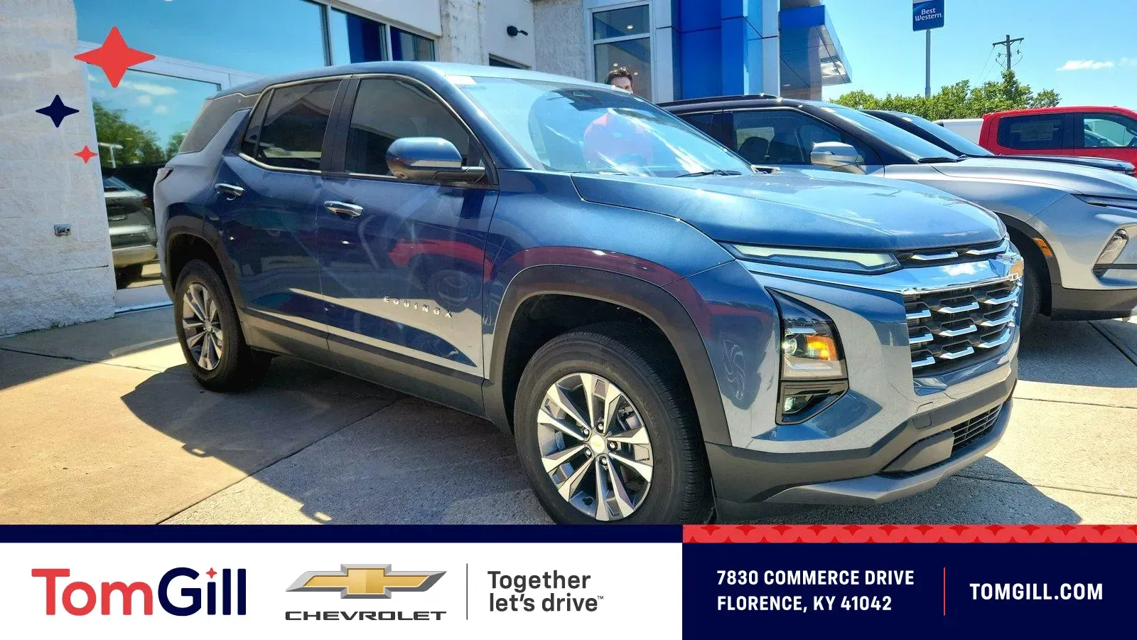 Blue 2027 Chevrolet Equinox FWD LT for sale in Florence, KY
