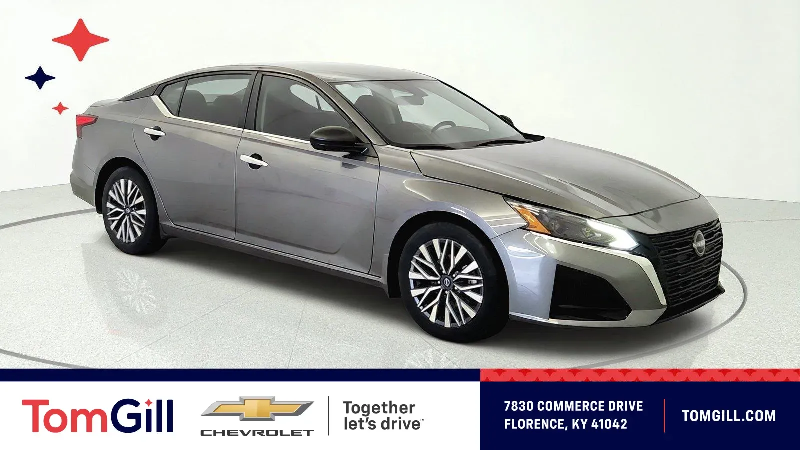 Gray 2024 Nissan Altima 2.5 SV for sale in Florence, KY
