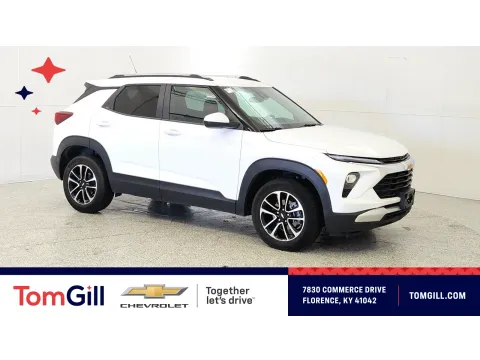 White 2025 Chevrolet Trailblazer LT for sale in Florence, KY