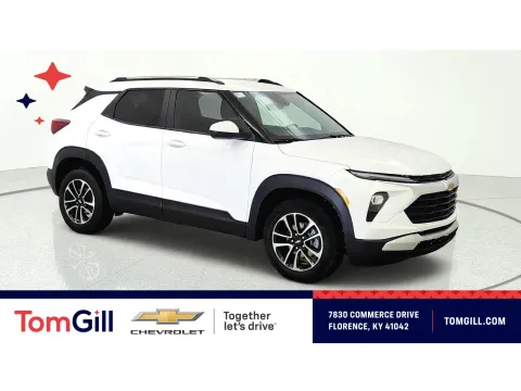 White 2025 Chevrolet Trailblazer LT for sale in Florence, KY