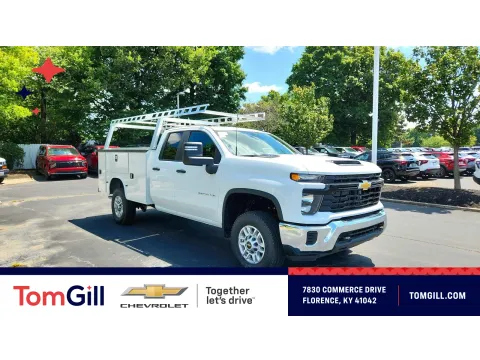 White 2026 Chevrolet Silverado 2500 HD Work Truck for sale in Florence, KY