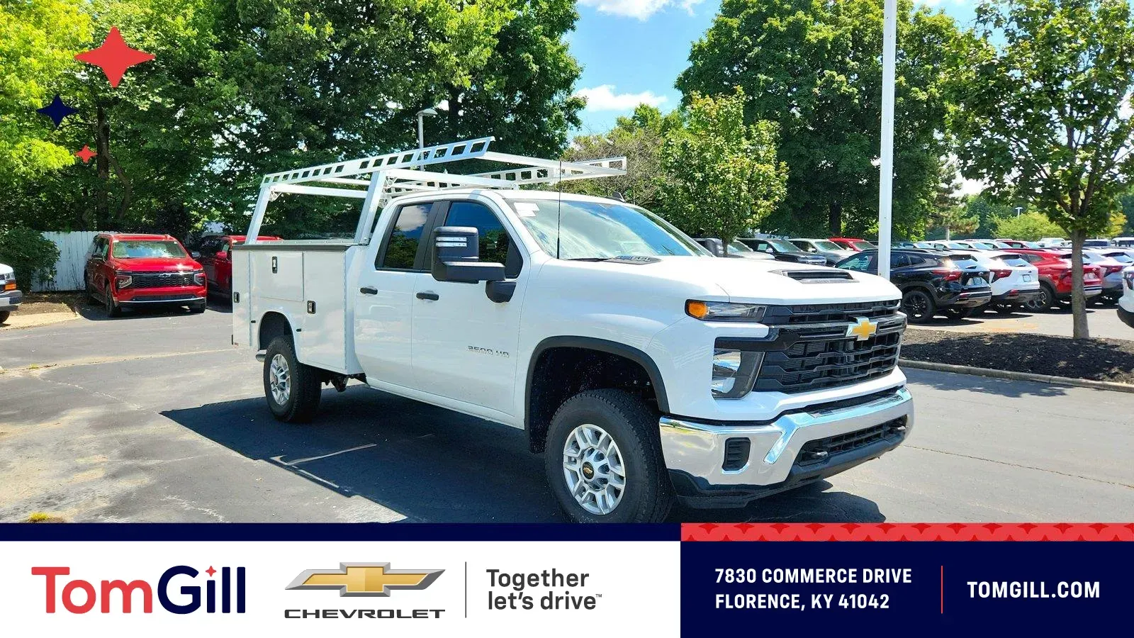 White 2026 Chevrolet Silverado 2500 HD Work Truck for sale in Florence, KY