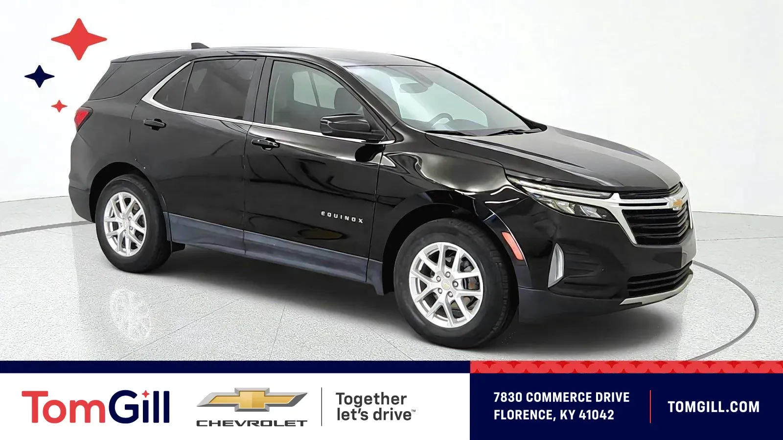 Black 2024 Chevrolet Equinox LT for sale in Florence, KY