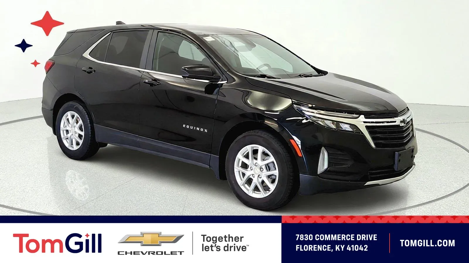 Black 2024 Chevrolet Equinox LT for sale in Florence, KY