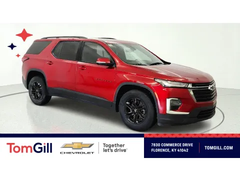 Red 2023 Chevrolet Traverse LT Cloth for sale in Florence, KY