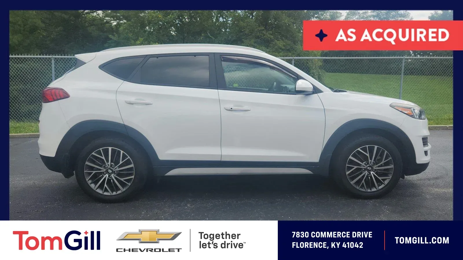 White 2020 Hyundai Tucson SEL for sale in Florence, KY