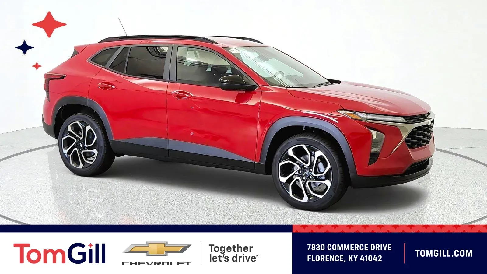 Red 2026 Chevrolet Trax 2RS for sale in Florence, KY