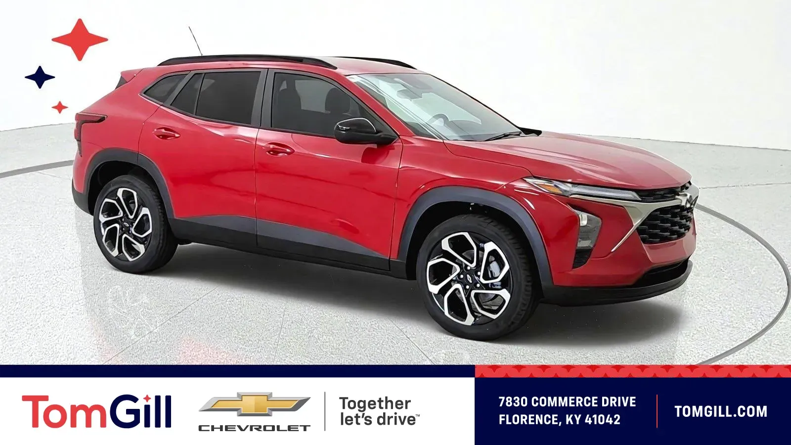 Red 2026 Chevrolet Trax 2RS for sale in Florence, KY