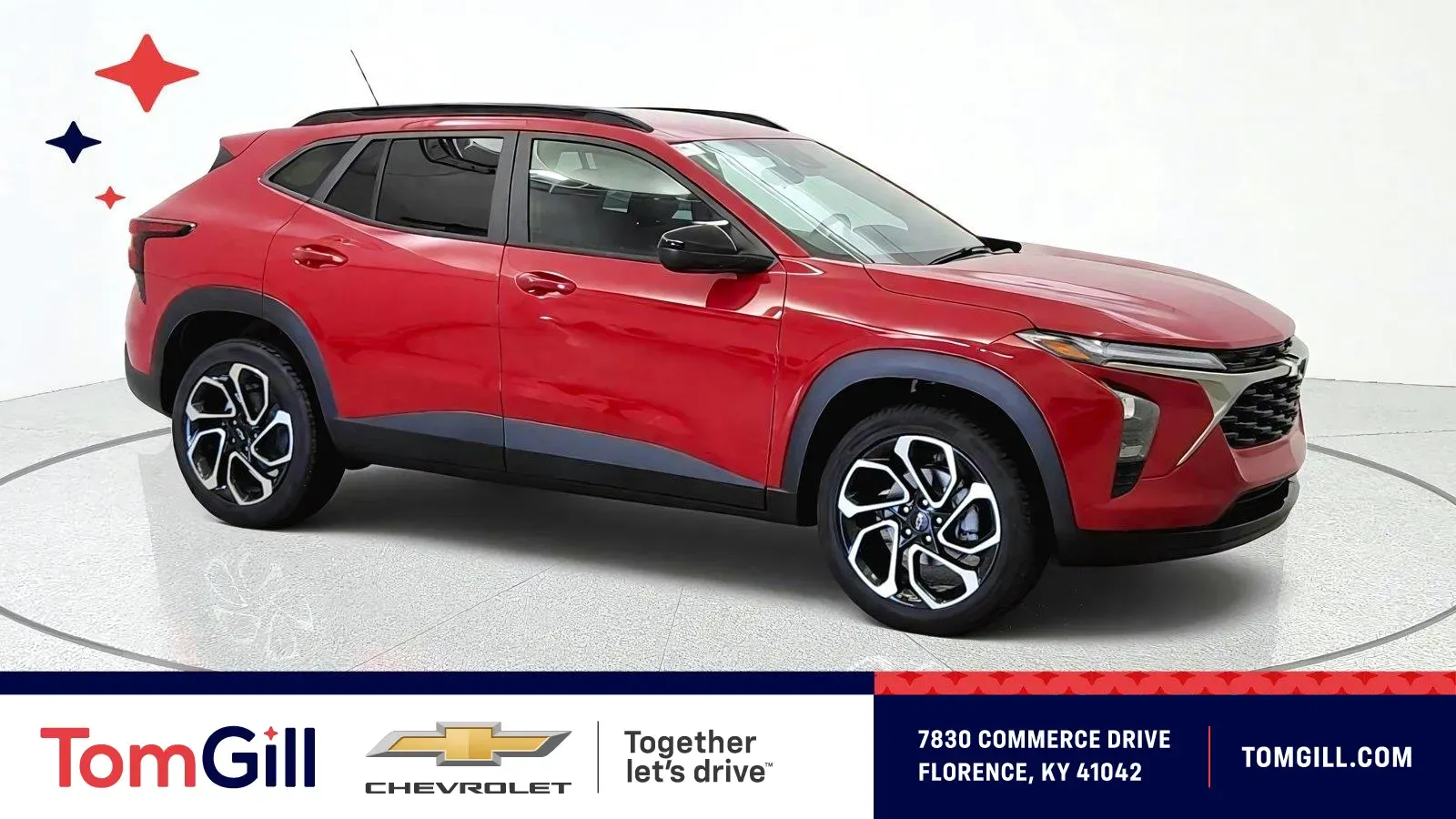 Red 2026 Chevrolet Trax 2RS for sale in Florence, KY